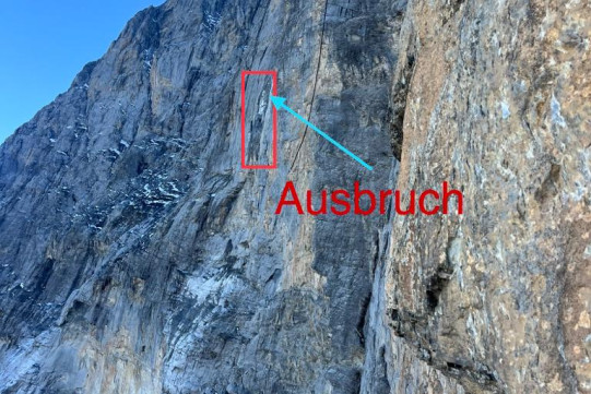 Eiger-Felssturz